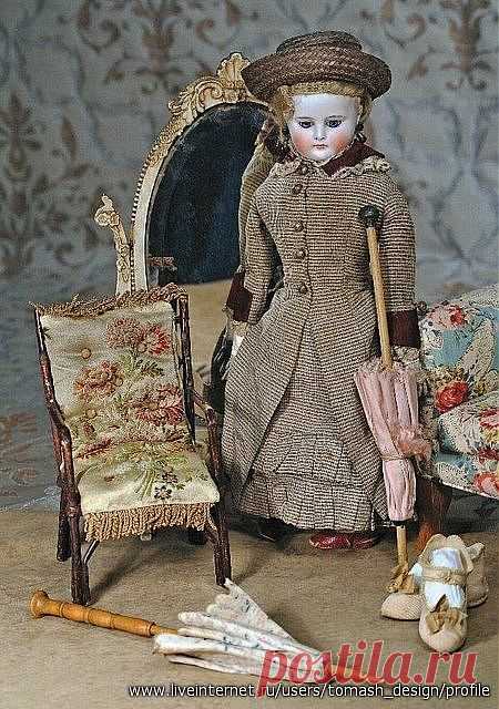 Антикварные куклы ..