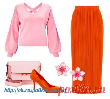 Весенняя палитра: красивые сочетания цветов от Burdastyle
1. Ванильный + мятный
2. Розовый + оранжевый.
3. Фуксия + лавандовый.
4. Желтый + синий.
5. Лососевый + зеленый.
6. Красный + небесно-голубой