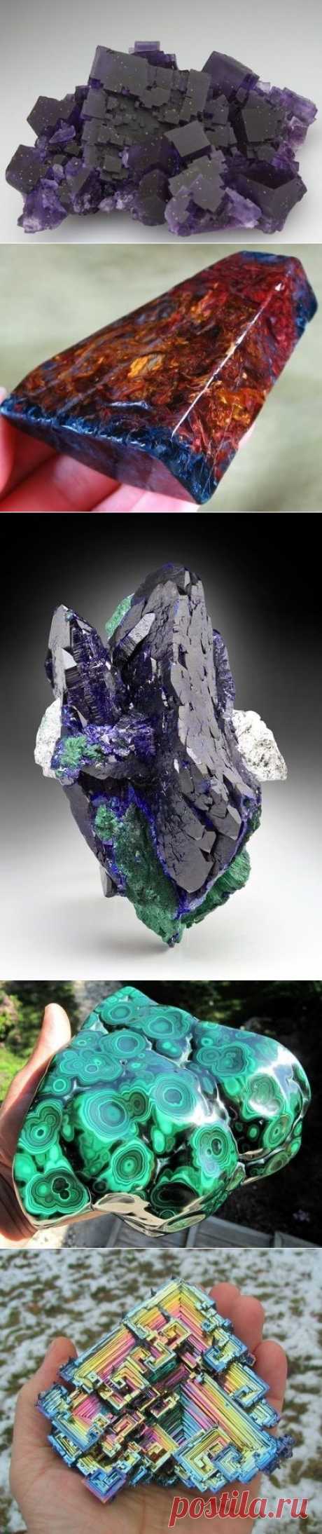 Kоллекция красивых редких минералов и камней - Путешествуем вместе