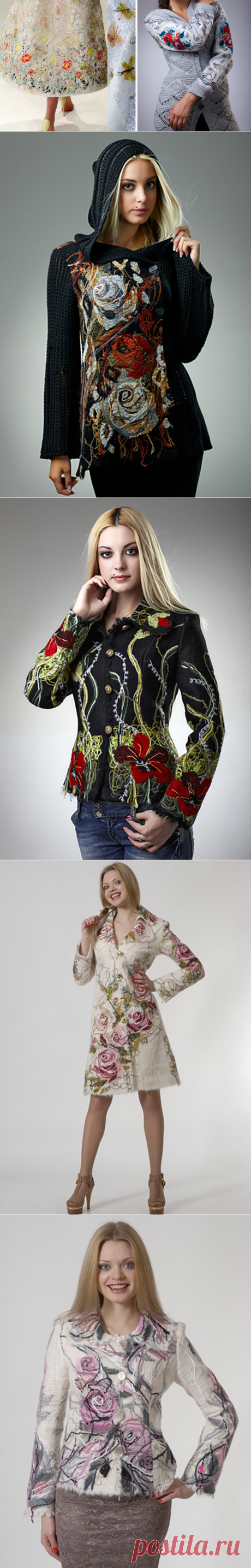 Как создать красивые и оригинальные вещи при помощи техники "Крейзи Вул". Для создания такой красоты даже не обязательно уметь вязать!