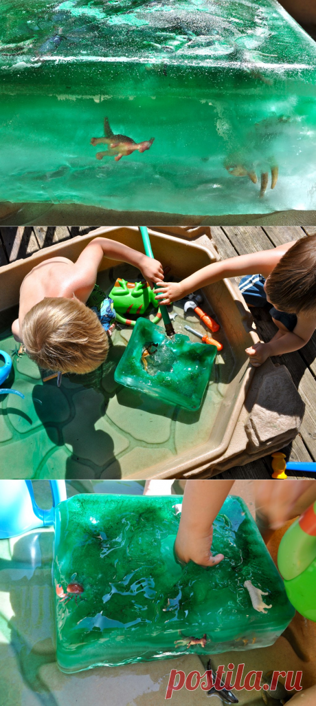 DIY Fun: Giant Ice Cube Awesomeness - CrumbBums