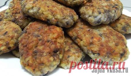 Грибные котлеты