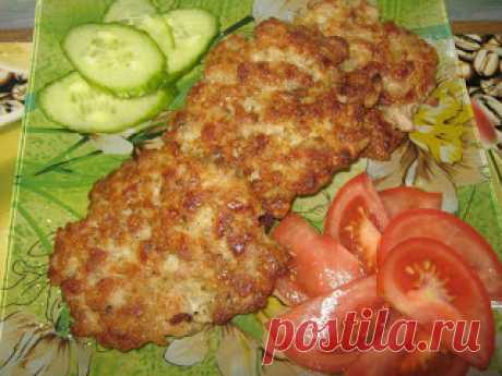 Самые вкусные рецепты: Мясные оладья