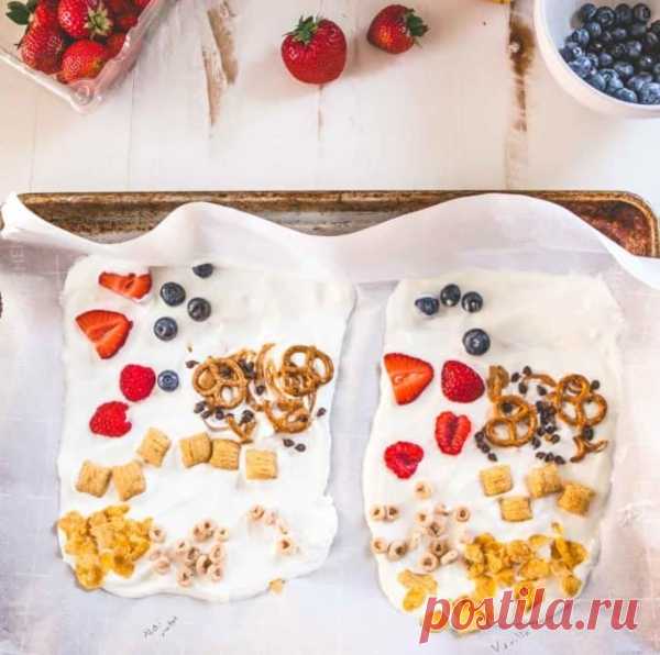 Замороженный греческий йогурт