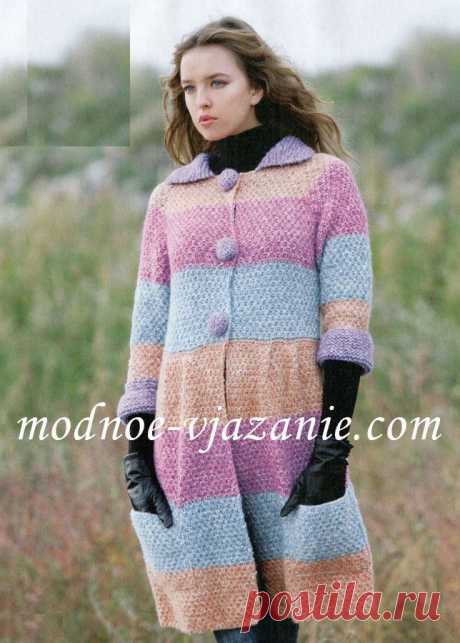 Винтажное пальтишко с карманами