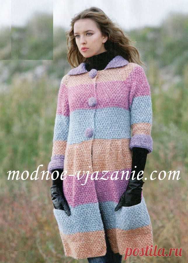 Винтажное пальтишко с карманами