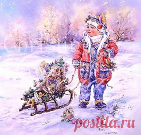 Феи и ангелы английской художницы Christine Haworth