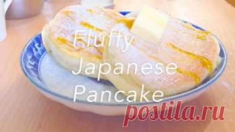 Fluffy Japanese Pancake - 舒芙蕾厚煎鬆餅 ///recipe 2 eggs 30g flour 15g milk 30g sugar pinch of salt(optional) vanilla extract(optional) enojy!!