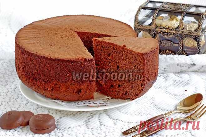 Шоколадный бисквит на сгущёнке рецепт с фото, как приготовить шоколадный бисквит со сгущенкой на Webspoon.ru