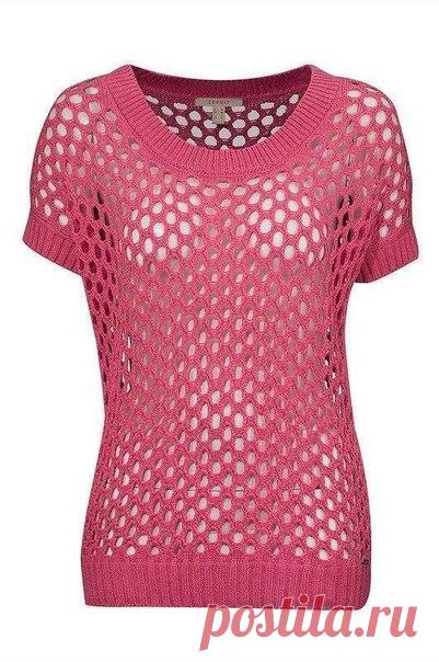 Безрукавка - сетка / Необычные решения