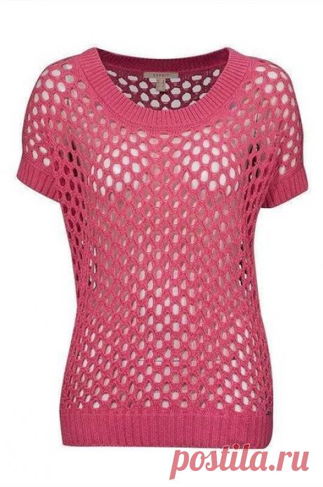 Безрукавка - сетка / Необычные решения