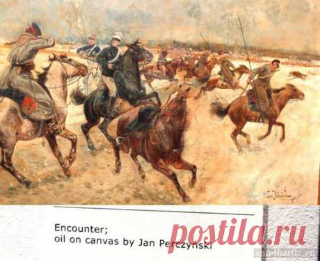 Бой польских повстанцев 1863 года с русской конницей / Историческая справка