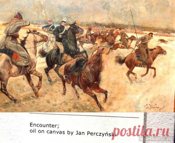 Бой польских повстанцев 1863 года с русской конницей / Историческая справка