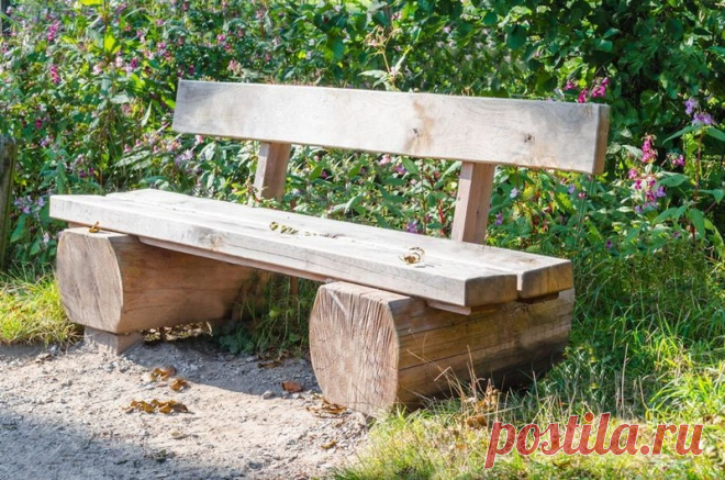 «Скамейку для сада нельзя рассматривать исключительно, как обычный предмет меблировки, используемый для отдыха. Этот вид мебели может стать эффектным украшением дачного участка. Изготовленная скамейка из дерева своими руками способна стать ключевой составляющей целой композиции, подчеркивающей красоту и преимущества ландшафтного дизайна в вашем саду или во дворе. При этом важное место отводится стилю, материалам и зоне» — карточка пользователя Tanushka-zaika200 в Яндекс.Коллекциях