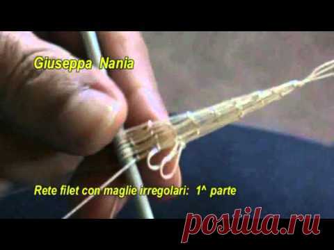 Rete filet con maglie irregolari 1^ parte