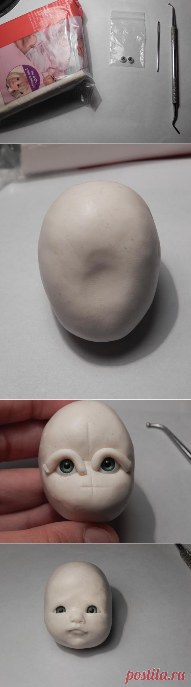 Лепим малыша с открытыми глазками - Ярмарка Мастеров - ручная работа, handmade