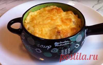 Жульен с курицей и грибами