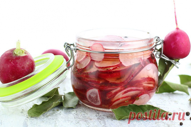 Маринованная редиска быстрого приготовления: рецепт с фото пошагово