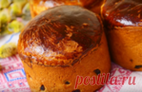 Сдобный кулич (по бабушкиному рецепту)