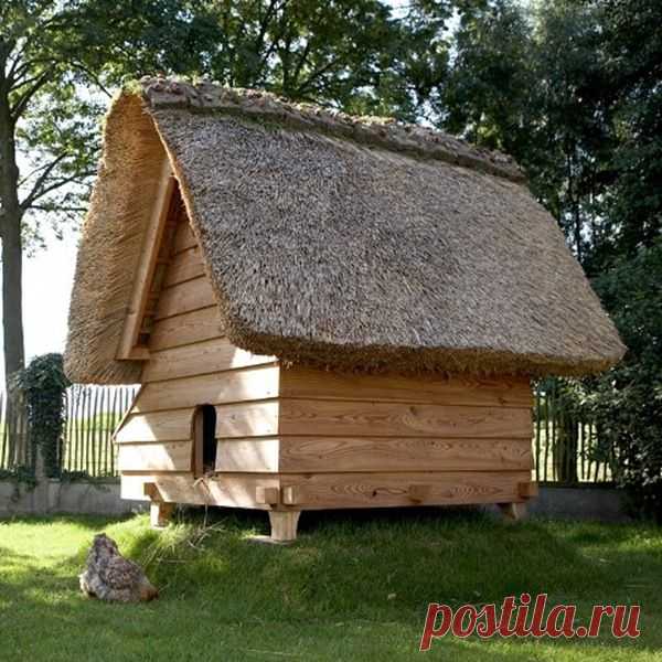 Деревянный цыплятник,курятник из поддона. « Столярный блог.