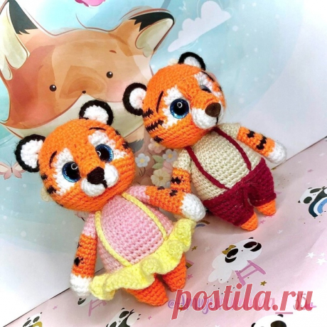 Тигруля крючком.
Больше описаний здесь https://vk.com/topic-157513826_38964705
А также в альбомах группы https://vk.com/albums-157513826

Автор: Амигуруминка 35

https://vk.com/wall-203500730_41
#львы_тигры_пантеры_toys_zhumari #МКбесплатно #бесплатныйМК #МКкрючком #бесплатноеописание