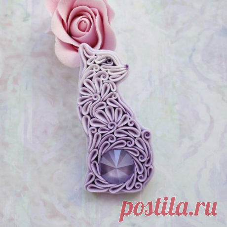 Красочные украшения из полимерной глины