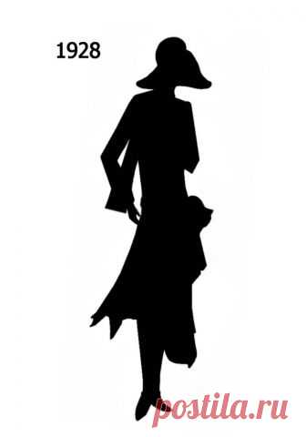 Силуэты девушек и детей.