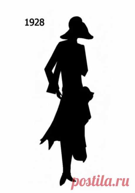 Силуэты девушек и детей.