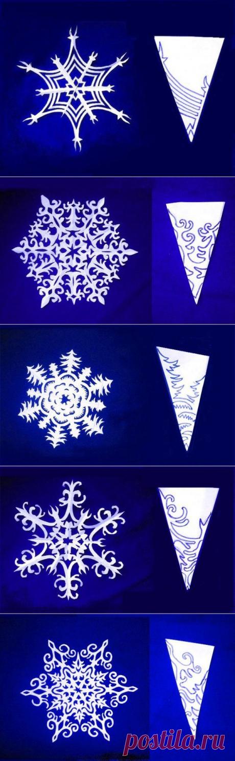 Готовимся к Новому году! Вырезаем салфетки