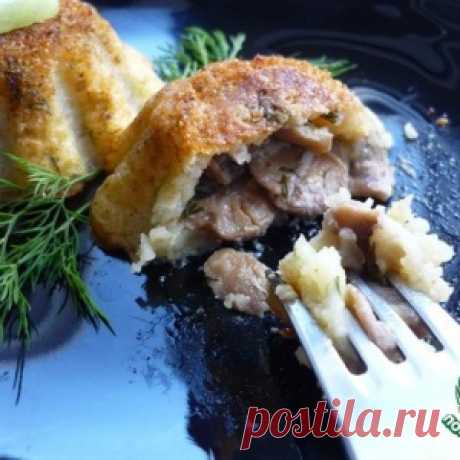 Кексы картофельные с грибами - МирТесен