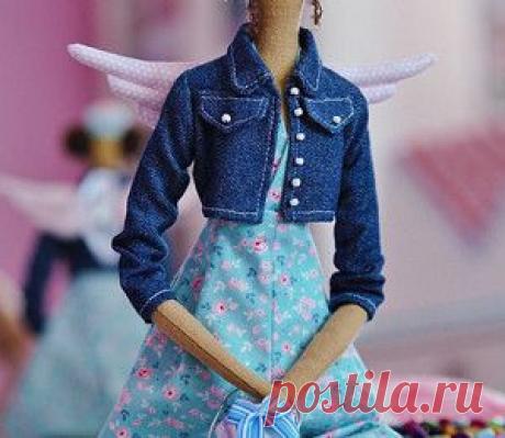 Большие выкройки для Тильды Весенний Ангел