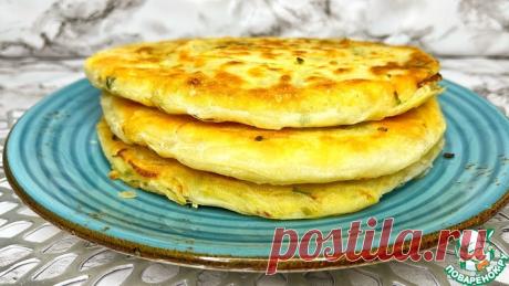 Катлама с луком Кулинарный рецепт