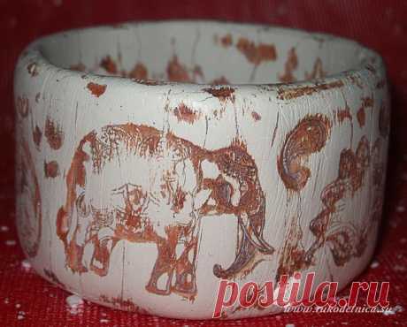 Браслет имитация «слоновой кости»