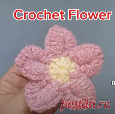Crochet Flower | How to Crochet | Easy Crochet