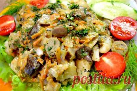 Грибы с картошкой