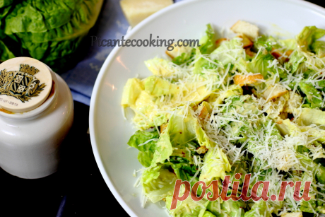 Салат Цезарь  (Caesar Salad) | Picantecooking