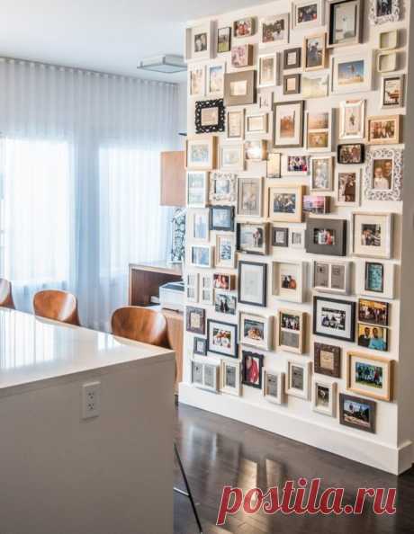 Рамки для фотографий на стену: коллажи для интерьера и 80+ избранных решений по композиции