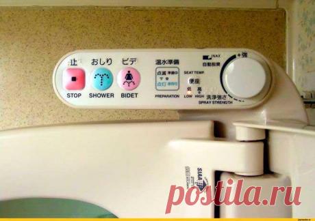 Японский унитаз — это шок для любого европейца