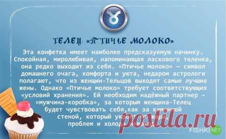 Занимательный шоколадно-конфетный гороскоп