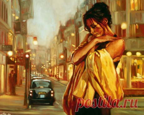 Женская красота в работах английского художника Марка Спейна (Mark Spain)