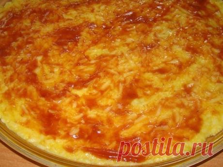 Картофельная почти пицца. Удовольствие гарантировано