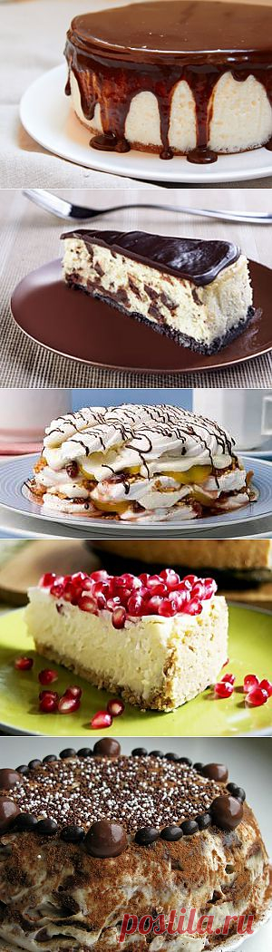 Вкуснейшие торты без выпечки..