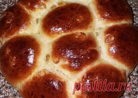 Булочки с изюмом - пошаговый рецепт с фото. Автор рецепта Amalia . - Cookpad