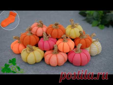 Удивительная ИДЕЯ😍Реалистичная ТЫКОВКА за 20 минут🎃Осенний декор и подарок на скорую руку🍂