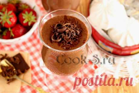 Горячий шоколад с зефиром - Пошаговый рецепт с фото | Напитки