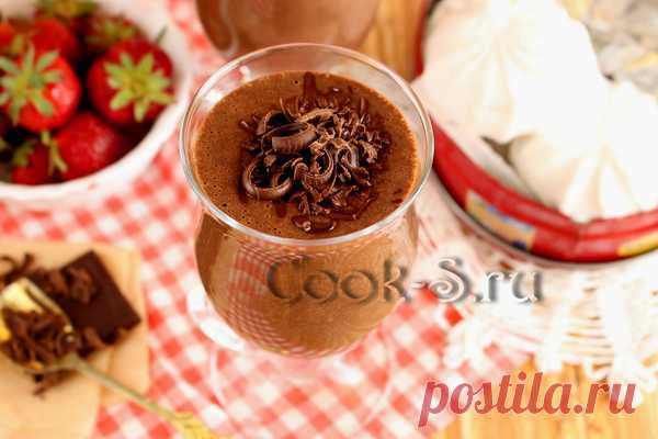 Горячий шоколад с зефиром - Пошаговый рецепт с фото | Напитки
