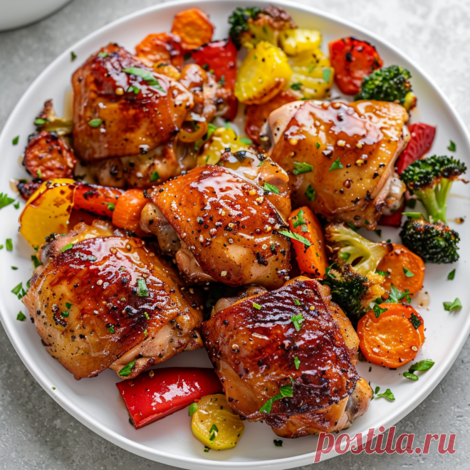 Gebackene Hähnchenschenkel mit Honig-Senf-Glasur: Ein Tanz der Aromen - mrsfoodie.de Entdecke das Rezept für gebackene Hähnchenschenkel mit Honig-Senf-Glasur - ein einfaches Gericht, das nach Griechenland schmeckt. Perfekt für jeden Anlass! - mrsfoodie.de