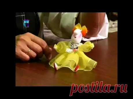 Шьем народную тряпичную куклу-закрутку и куклу Фея. Мастер класс
