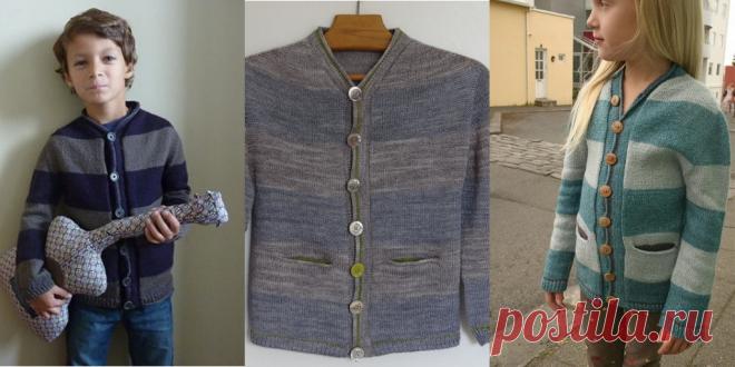 Детский кардиган Gentleman - Вяжи.ру