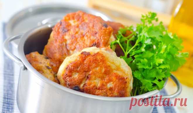 Рубленые котлеты из куриной грудки